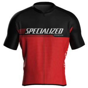 REMERA HOMBRE SPECIALIZED NEGRO/ROJO TALLE M ENDURO