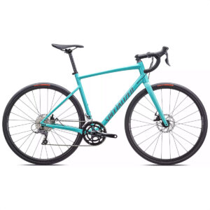 BICICLETA SPECIALIZED ALLEZ E5 DISC GLOSS LAGOON BLUE/COOL GREY/BLAZE