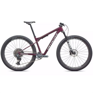 BICICLETA SPECIALIZED EPIC WORLD CUP EXPERT 29 GLOSS BORDEAUX METALLIC/WHITE/PEARL
