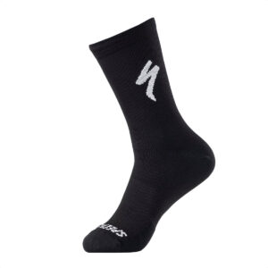 MEDIAS SPECIALIZED SOFT AIR TALL LOGO SOCK BLACK/WHITE
