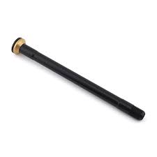AXL REAR, ROAD THRU-AXLE, 12X142MM, BOLT-ON, 6MM HEX HEAD, M12X1.0PX168MM, BLACK (QR43-2)