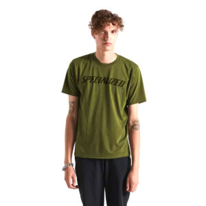 REMERA CAMISETA SPECIALIZED S-LOGO TEE SS MEN OLIVE GREEN