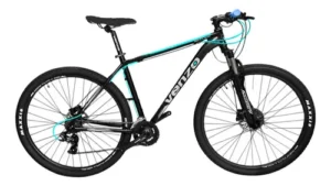 BICICLETA VENZO SKYLINE 21v NEGRO/TEAL XL