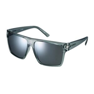 GAFA SHIMANO SQUARE GRIS TRANSPARENTE LENTE ESPEJO PLATA AHUMADO CE-SQRE1-MR