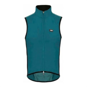 CHALECO CICLISMO MAGENTA FUND POCKET MELANGE VERDE