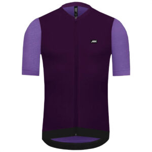 REMERA MAGENTA CICLISMO JERSEY MELANGE VIOLETA