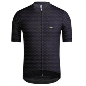 REMERA MAGENTA CICLISMO JERSEY MIL RAYAS NEGRO