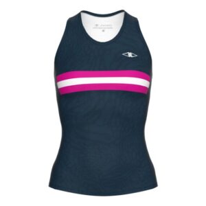 DAMA MUSCULOSA MALAGA- PRINT AZUL