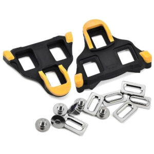 TRABA DE PEDALES SHIMANO SM-SH11 (PAR) AMARILLO