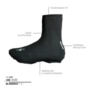 BOTA ZIROOX SUCRE LISO NEGRO