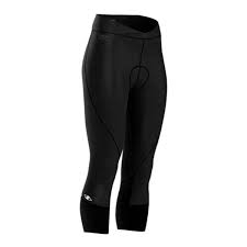 CALZA DAMA 3/4 MOTION-LISO NEGRO C/ VIOLETA TALLE XL