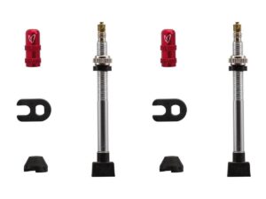 Válvulas Effetto Mariposa Kit Tubeless 40mm Silver xPar DISPONIBLE
