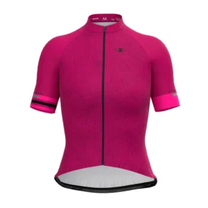 DAMA REMERA CORTA MILAN - FLOW FUCSIA TALLE L