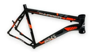 CUADRO ALUMINIO ANDES THUNDER 2021 R26 TALLES 13 O 15 COLORES ACUL/NARANJA O ROJO/NEGRO
