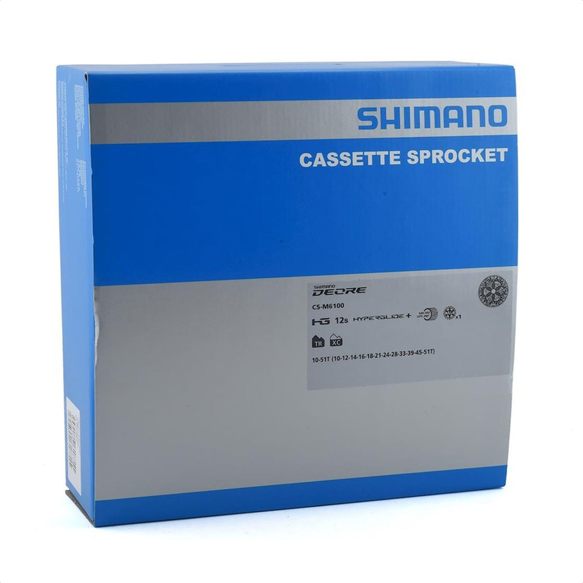 PIÑON A CASSETTE SHIMANO CS-M6100-12, DEORE, 12 VELOCIDADES 10-12-14-16-18-21-24-28-33-39-45-51T - Imagen 4