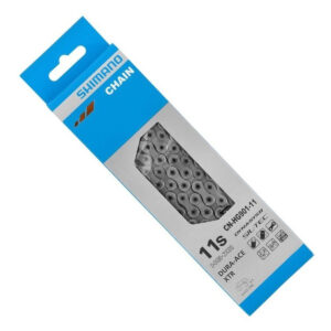 CADENA SHIMANO CN-HG901-11, PARA 11 VELOCIDADES (RUTA/MTB/E-BIKE COMPATIBLE), 116 ESLABONES