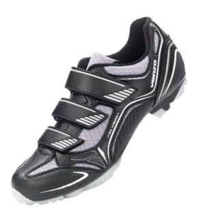 ZAPATILLAS VENZO MTB NEGRA + GRIS MOD.011
