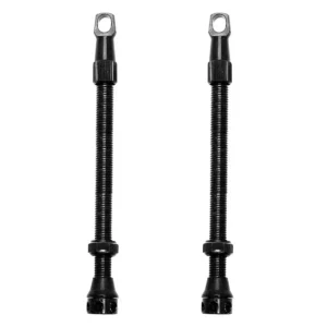 ENCORE PACK VÁLVULAS PREMIUM ALUMINIO NEGRAS 80MM