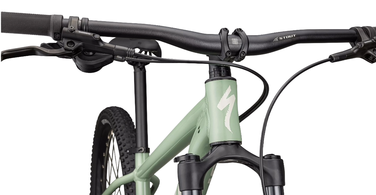 BICICLETA SPECIALIZED ROCKHOPPER COMP 27,5 GLOSS PISTACHIO/WHITE MOUNTAINS - Imagen 5